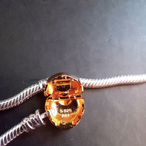 Pandora silver snake bracelet like new