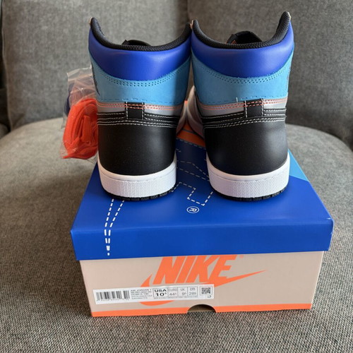 Jordan 1 Retro High OG Prototype sneakers size 44.5 new, multicolor
