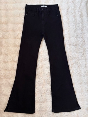 Toi Moi women's flare pants Small black like new, elastic