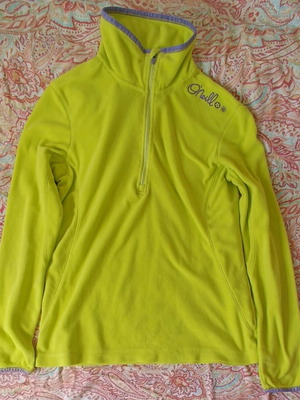 O'Neill fleece like new, size L, yellow