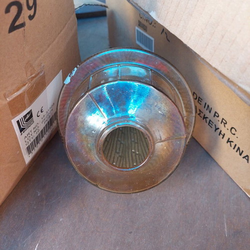 Glass lamp shade like new for outdoor lighting