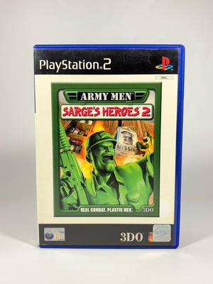 Army Men Sarge’s Heroes 2 used full for PlayStation 2