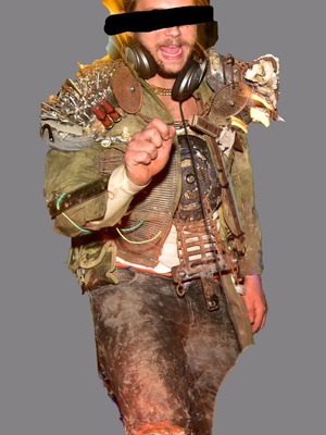Handmade full post-apocalyptic cosplay costume used