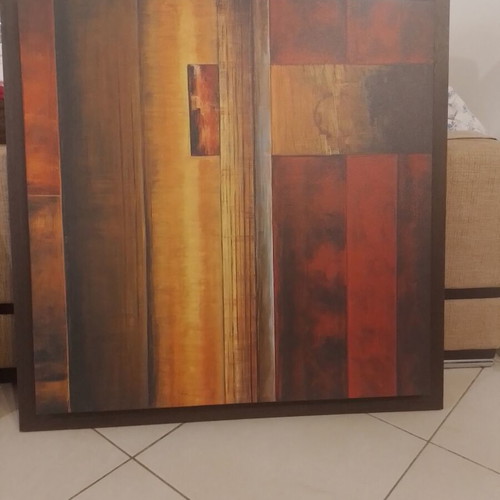 Paintings like new, 2 pieces 0.98×0.98 each