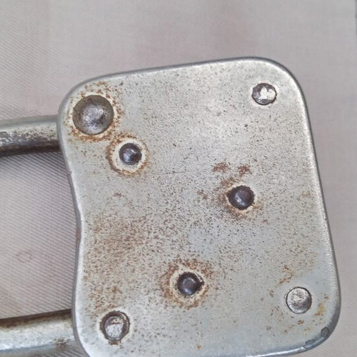 Vintage ABUS 2 Touren Padlock like new, 1960s German model