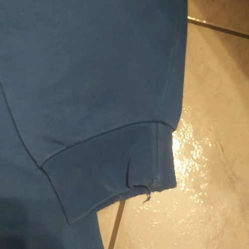 Adidas vintage sweatshirt used, blue, size M
