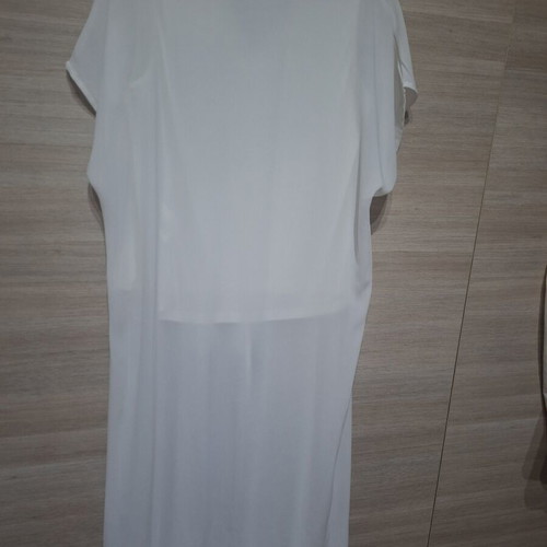 BSB semi-transparent tunic white, like new, size XL
