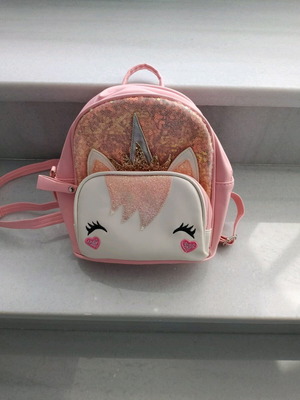 Children's shoulder bag pink like new for girls
