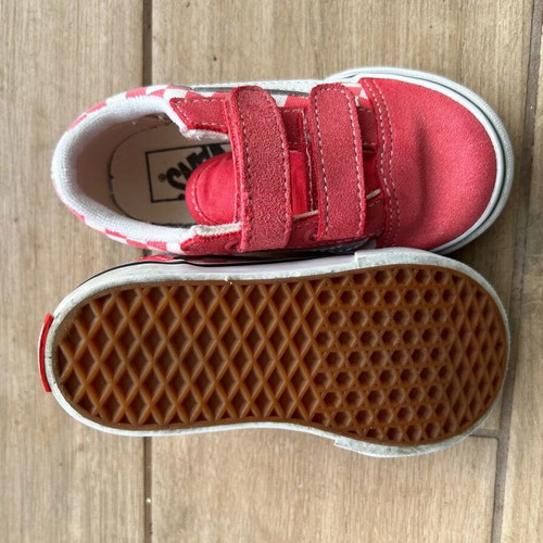 Vans Old Skool kids sneakers size 23 pink like new