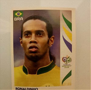 Ronaldinho Panini rare Germany 2006