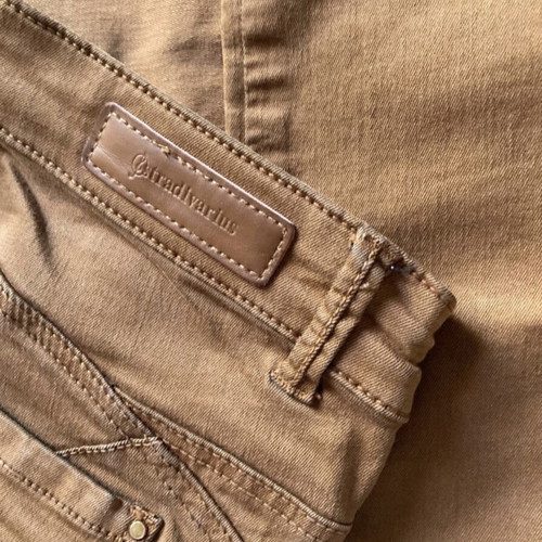 Stradivarius women's pants used, size L 40 12, brown