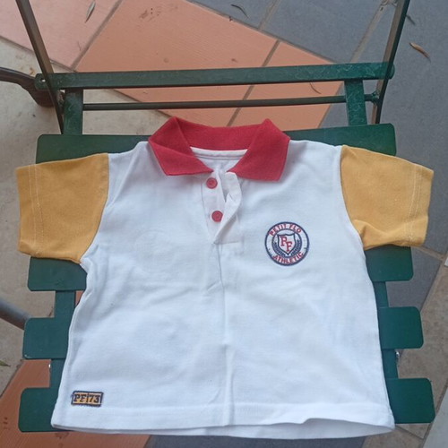 Polo baby shirt like new, size 12 months, 100% cotton