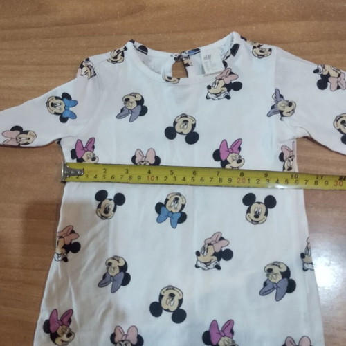 Girls' T-shirts used, pack of 5 for ages 2-3 years
