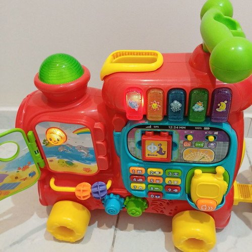 VTech Educational Train 4-in-1 used
