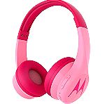  Motorola SQUADS 300 Pink Ενσύρματα / Ασύρματα Bluetooth on ear παιδικά ακουστικά Hands Free με splitter