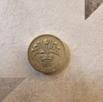 United Kingdom coin used