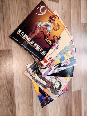 Issues of 9 used, pack of 8, 2008-2010