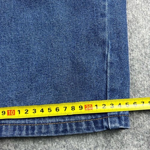 John Baner Jeanswear Men's Denim Shorts used Blue XL Y2K 2000s Relaxed Fit