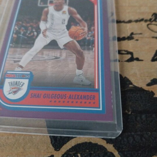 Shai Gileous-Alexander Panini NBA Hoops card like new