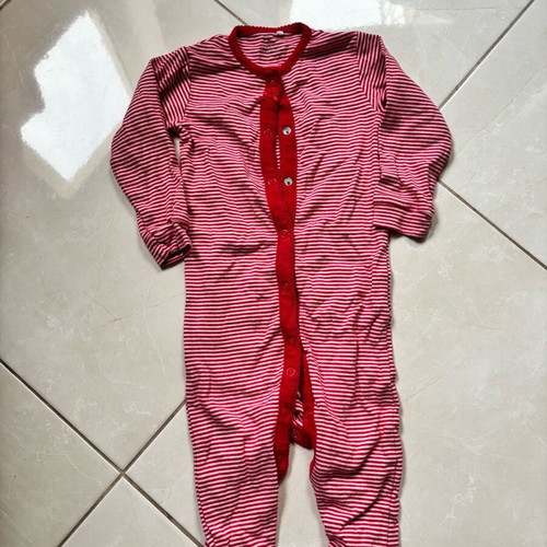 Full-body romper used