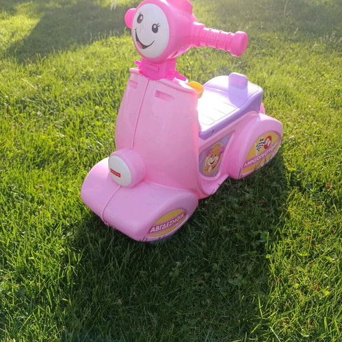 Fisher Price educational scooter pink like new