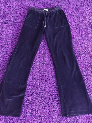 Sugarfree black velour tracksuit used XS-S