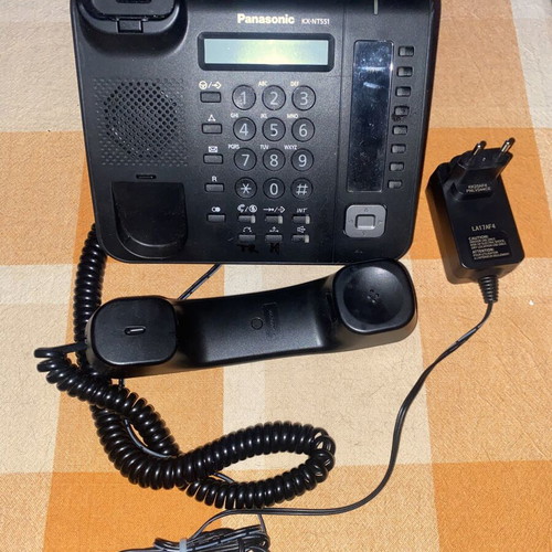 Panasonic KX-NT551 IP phone used with power supply