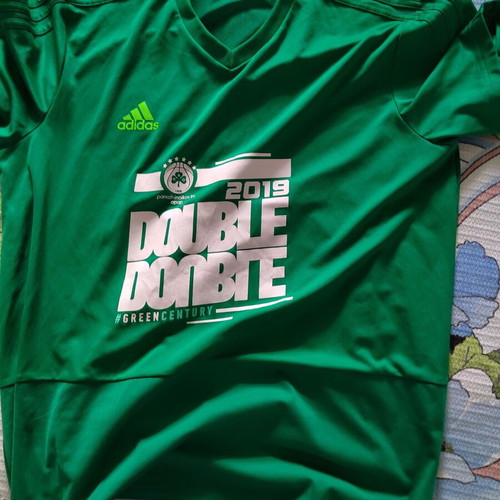 Panathinaikos Basketball Double 2019 Climacool Jersey XL