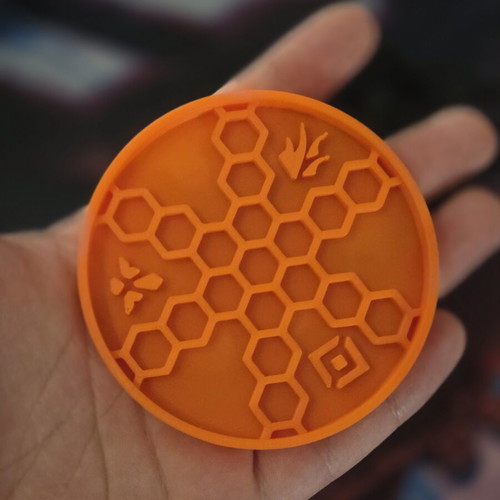 League of Legends coaster new, 3D printed in various colors