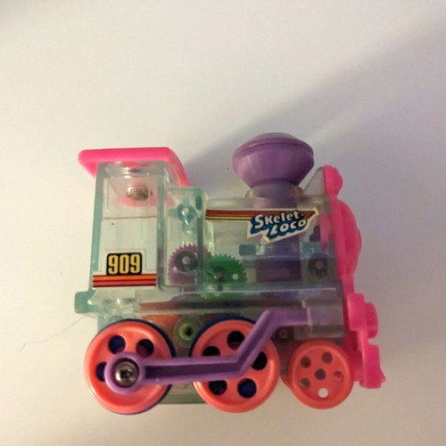 Παιχνίδι τραινάκι Skelet Loco Νο 909 vintage 1992
