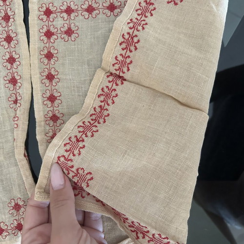 Handmade vintage handkerchiefs