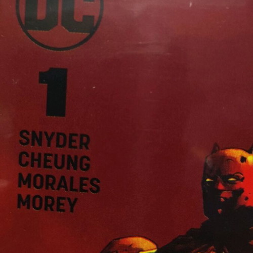 Justice League #1 Forbidden Planet Variant new, signed by Jock