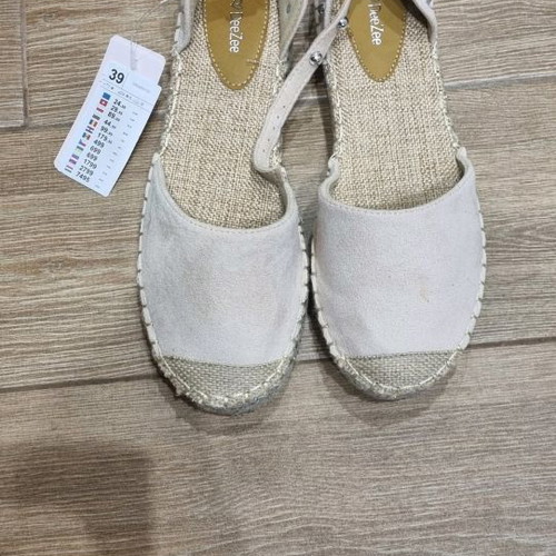 Espadrilles new summer shoes size 39