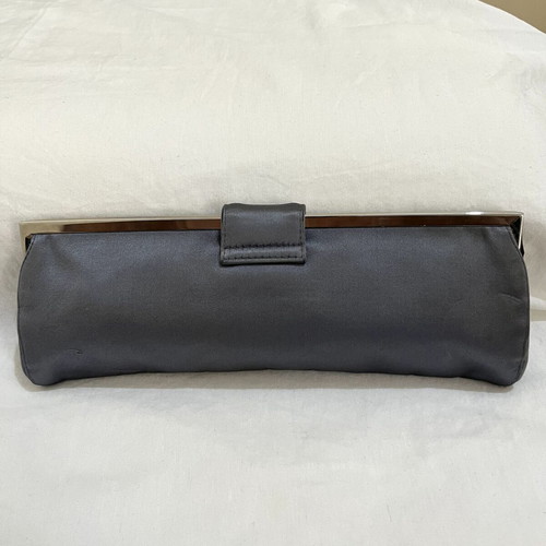 Miu Miu Vintage Satin Frame Clutch 2-in-1 Shoulder Bag used