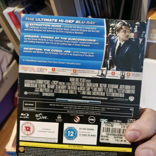 Inception Blu-ray like new