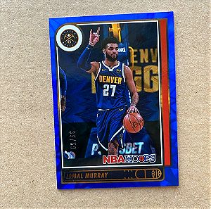 Panini NBA Hoops 21-22 Jamal Murray αριθμημένη κάρτα /59 (Denver Nuggets)