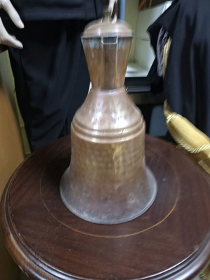 Copper vintage gyumi used, height 30 cm