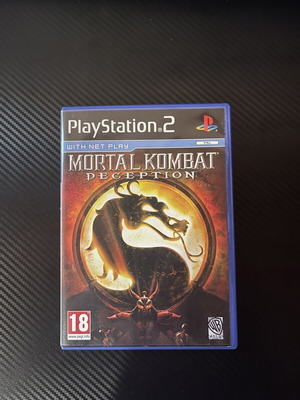 Mortal Kombat Deception PlayStation 2 game like new