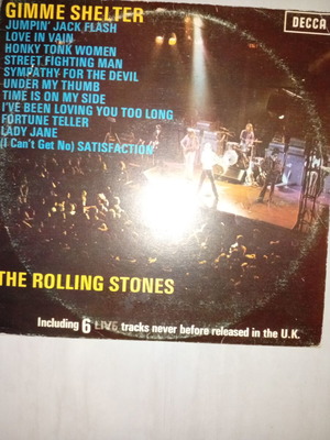 The Rolling Stones Gimme Shelter ζωντανό άλμπουμ, 1971