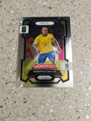 Roberto Carlos Monopoly FIFA football card new
