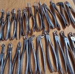 Dental hand instruments like new, large quantity