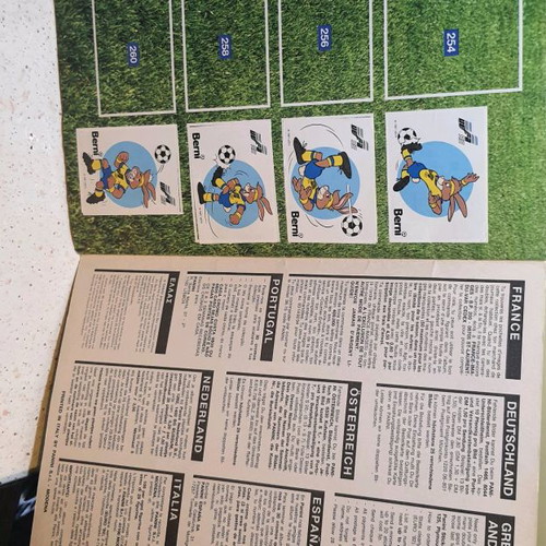 Panini Album EURO '92 used, rare collectible