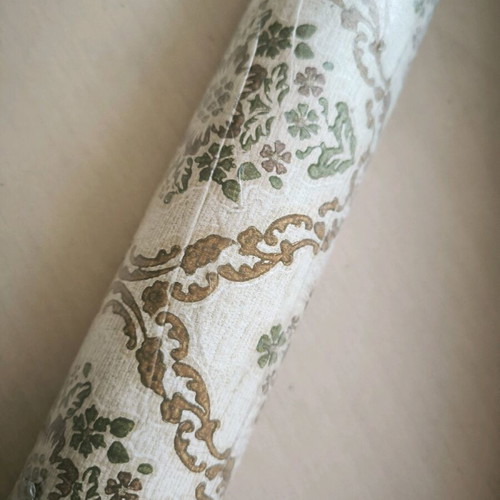 Vintage wallpaper German origin like new, floral and embossed designs
