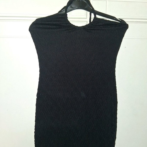 H&M Strapless Short Dress Black Like New, Size S