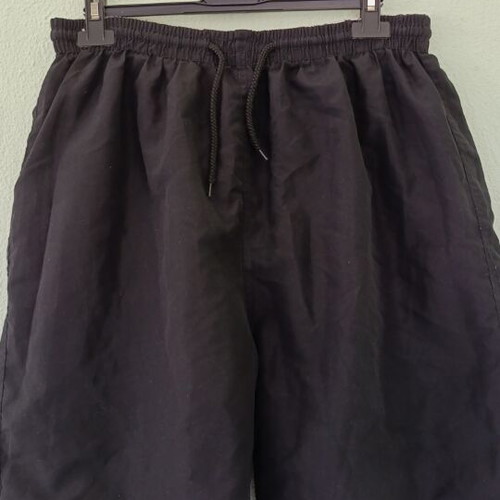 Men's Swim Shorts Bermuda with Tropical Floral Design, New, Size L