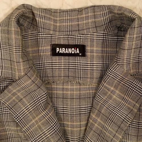 Paranoia medium mini dress checked like new