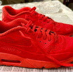 Nike Air Max 90 Ultra Moire used, bright crimson red, size 44