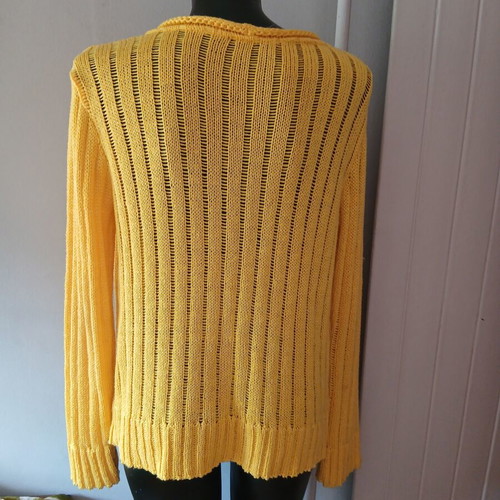 Summer cardigan like new, yellow, size M