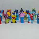 Slugterra figures set like new, collection of 24 pieces