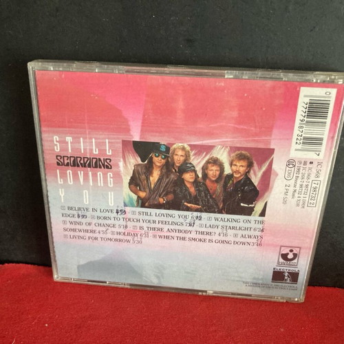 Scorpions Still Loving You CD used, rock, in good condition
